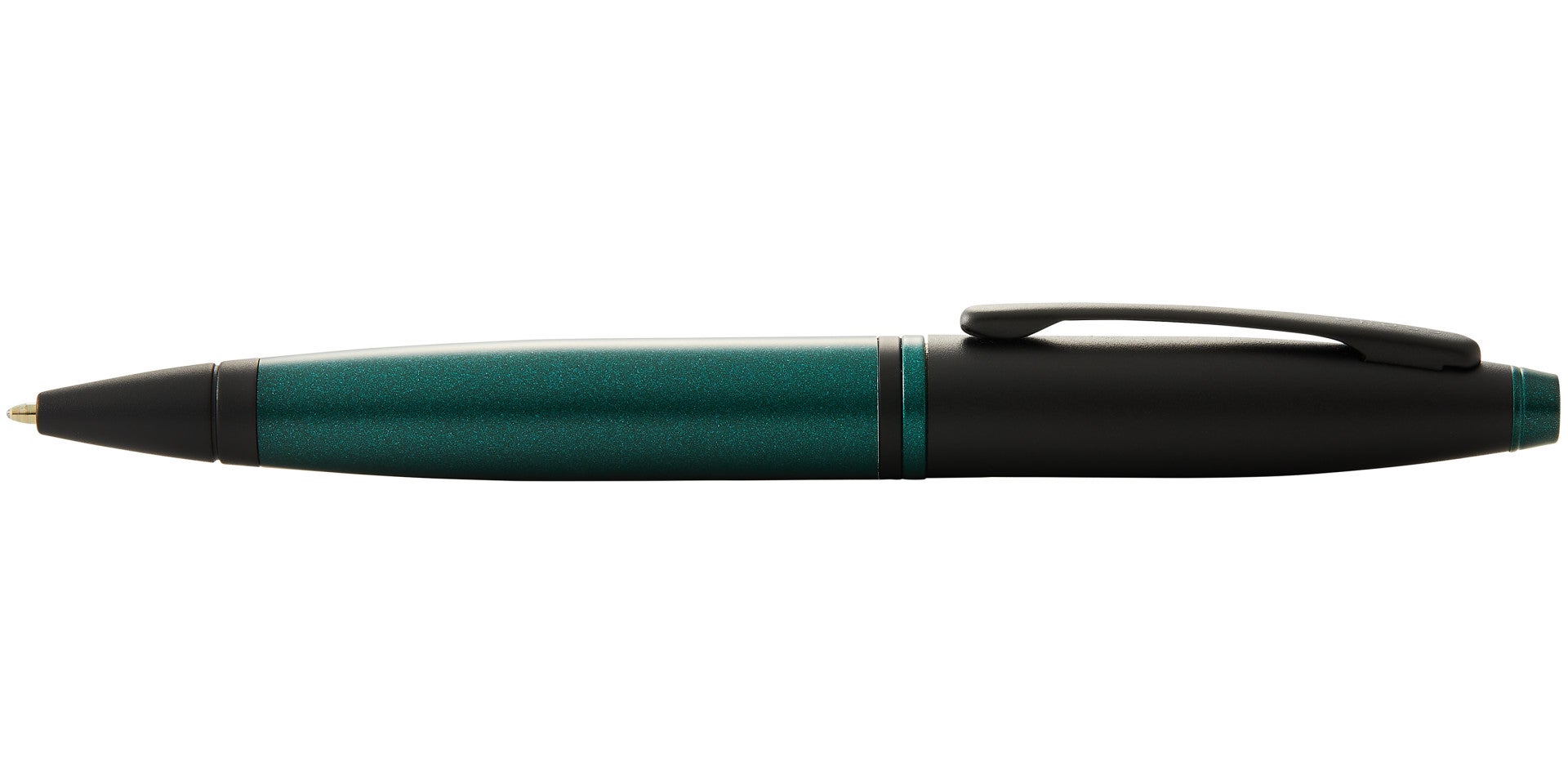 Calais™ Matte Green and Black Lacquer Ballpoint Pen