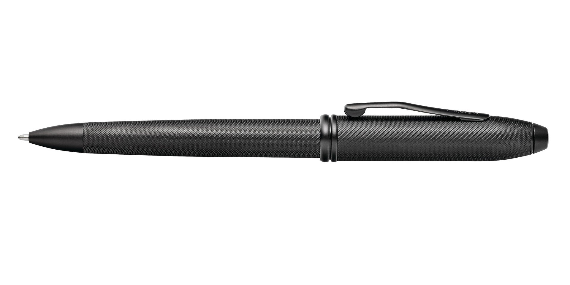 Townsend® Black PVD Micro-knurl Ballpoint Pen