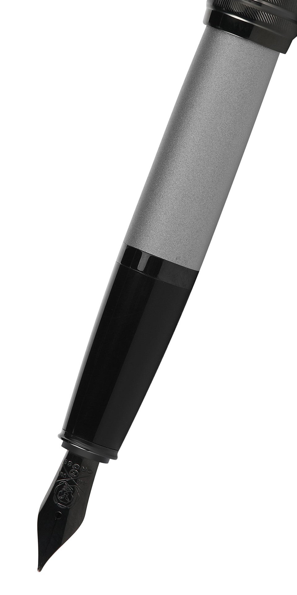 Bailey™ Matte Gray Lacquer Stainless Steel Medium Nib Fountain Pen