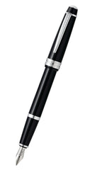 Bailey Light™ Polished Black Resin Extra-Fine Nib Fountain Pen