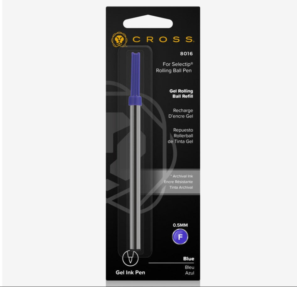 Selectip® Fine Gel Rollerball Refill - Blue - Single Pack (0.5MM)
