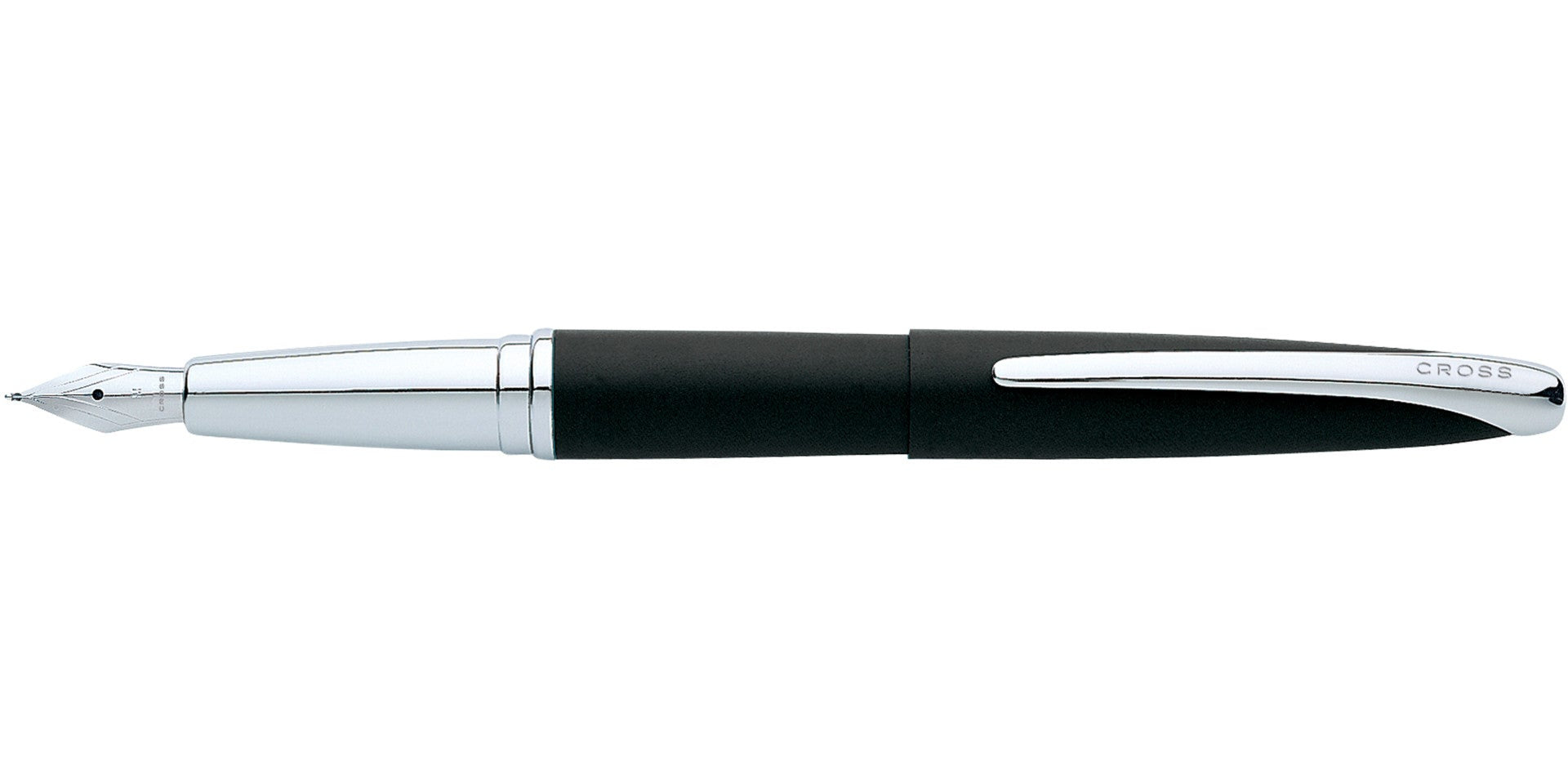 ATX® Basalt Black Stainless Steel Extra Fine Nib Fountain Pen