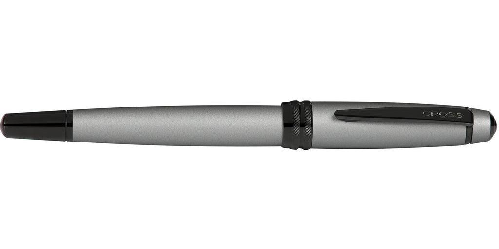 Bailey™ Matte Gray Lacquer Stainless Steel Extra-Fine Nib Fountain Pen
