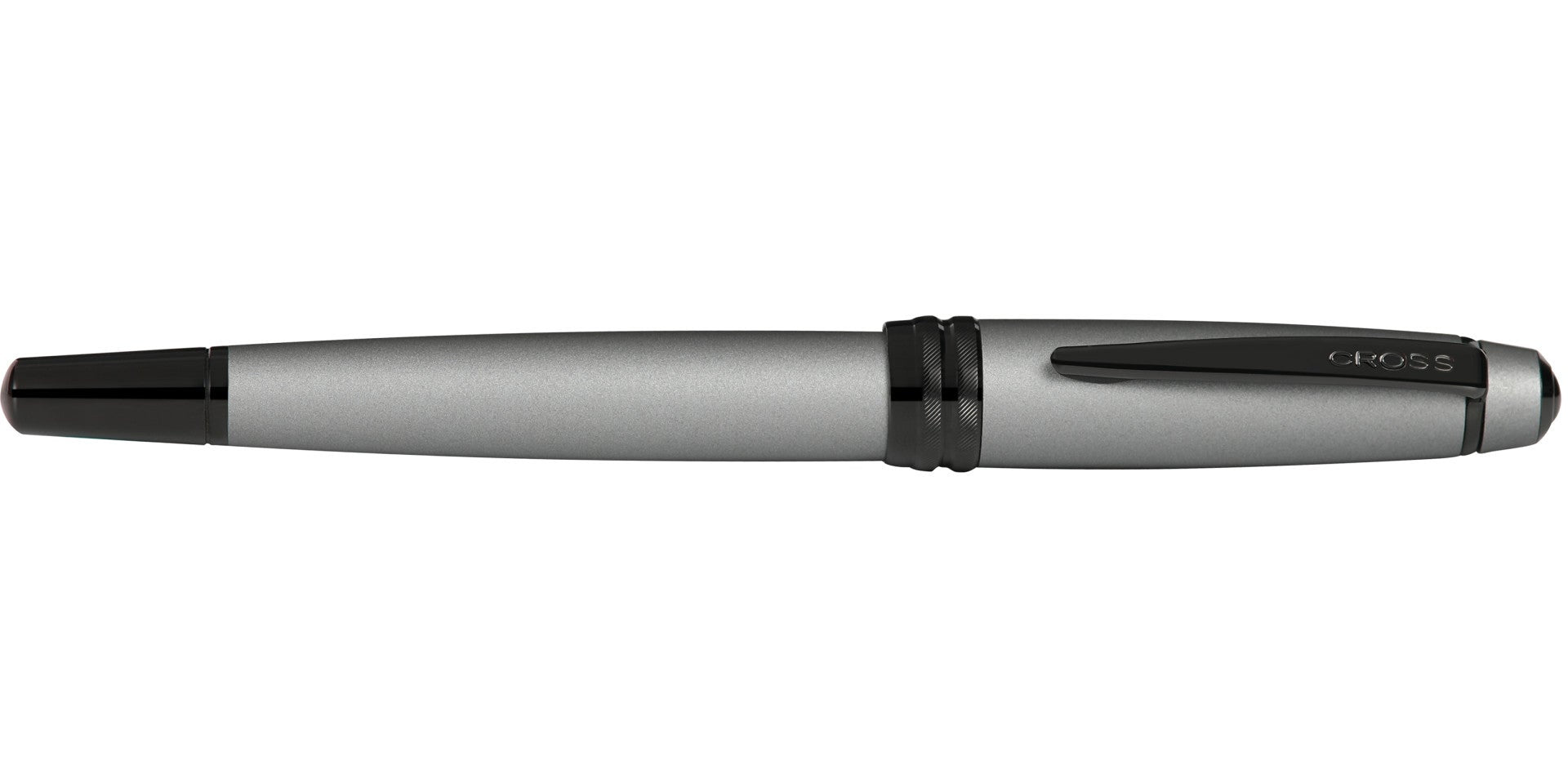 Bailey™ Matte Gray Lacquer Stainless Steel Extra-Fine Nib Fountain Pen