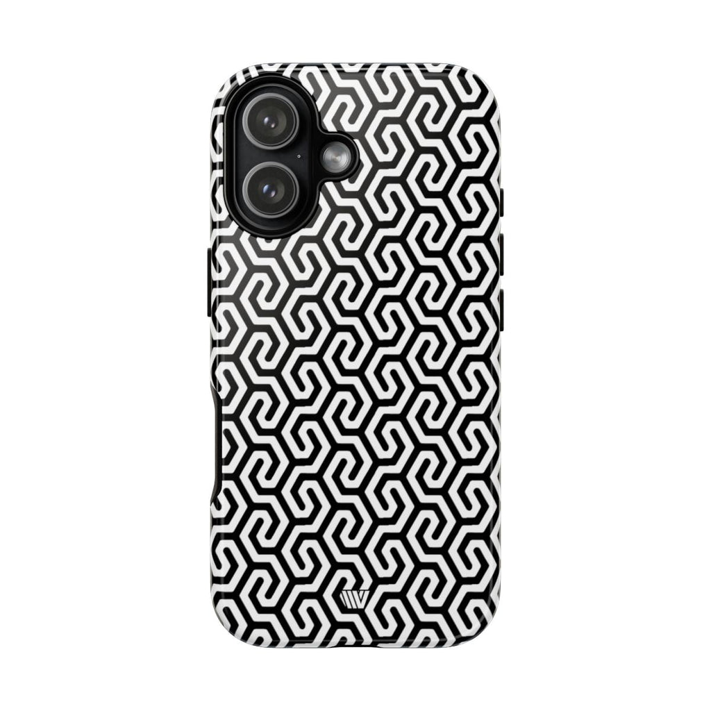 TWISTED GRID | Tough Phone Case