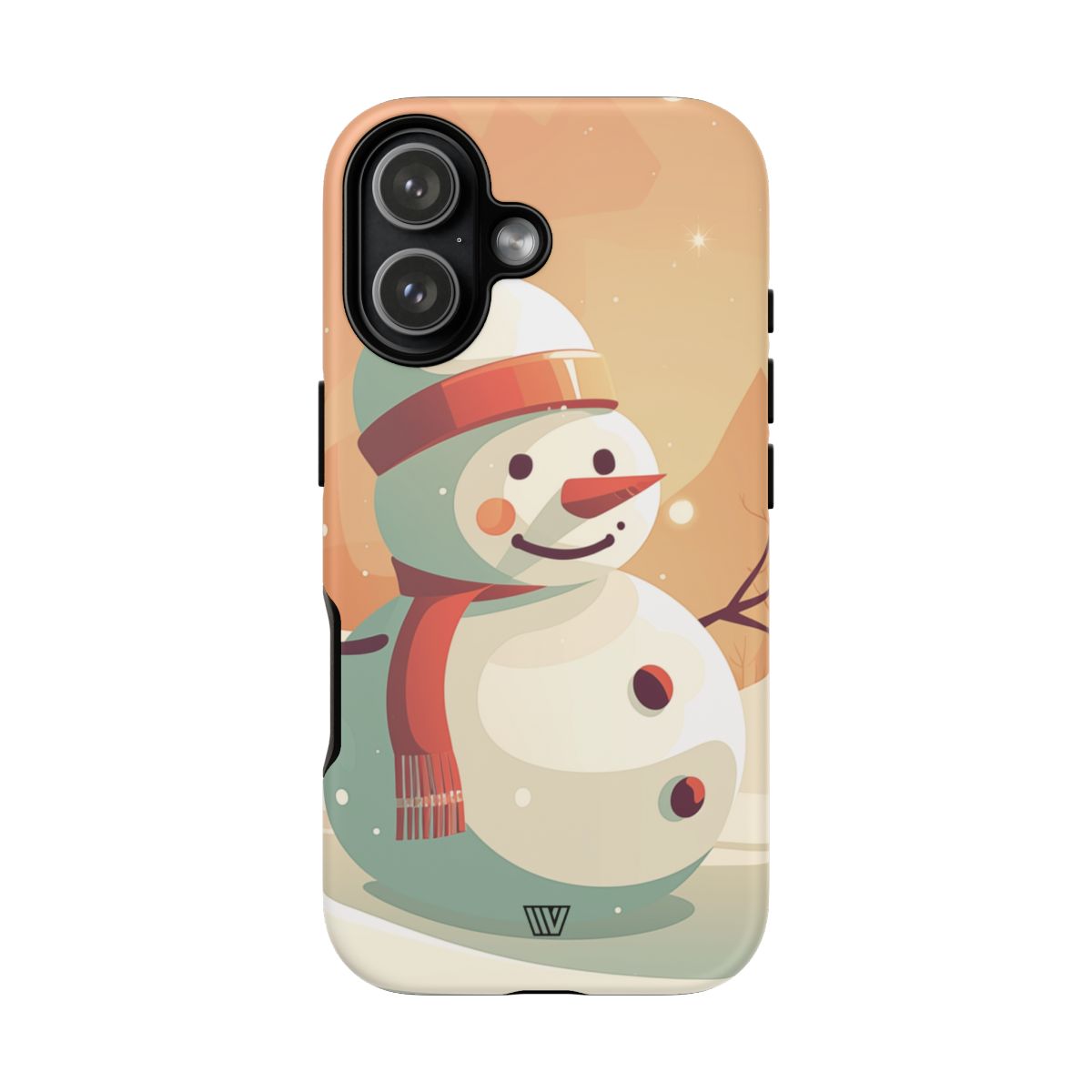 SUNSET SNOWMAN | Tough Phone Case