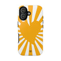 HEART SUN RAYS | Tough Phone Case