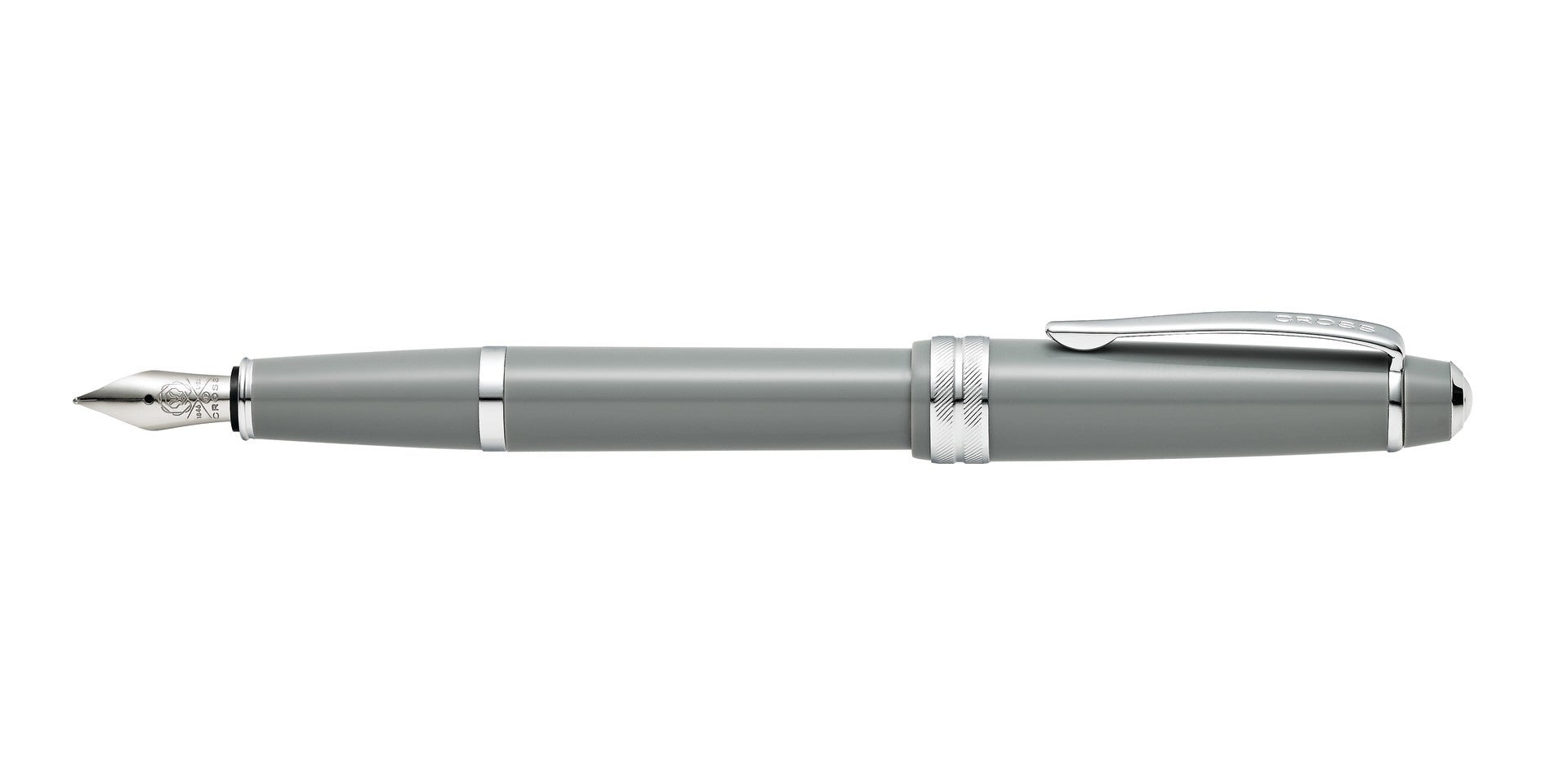 Bailey Light™ Polished Gray Resin Extra-Fine Nib Fountain Pen
