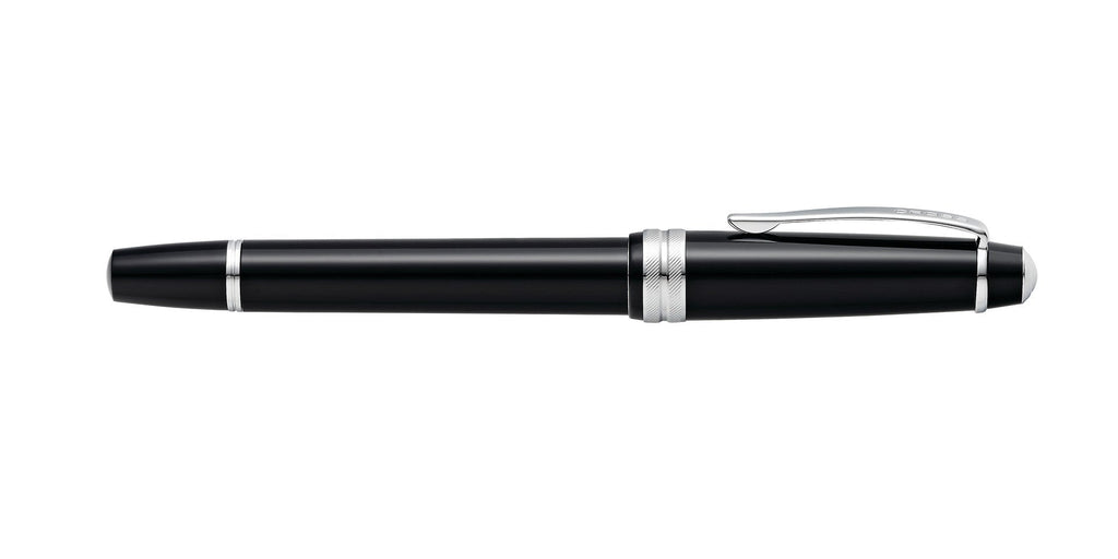Bailey Light™ Glossy Black Resin Rollerball Pen