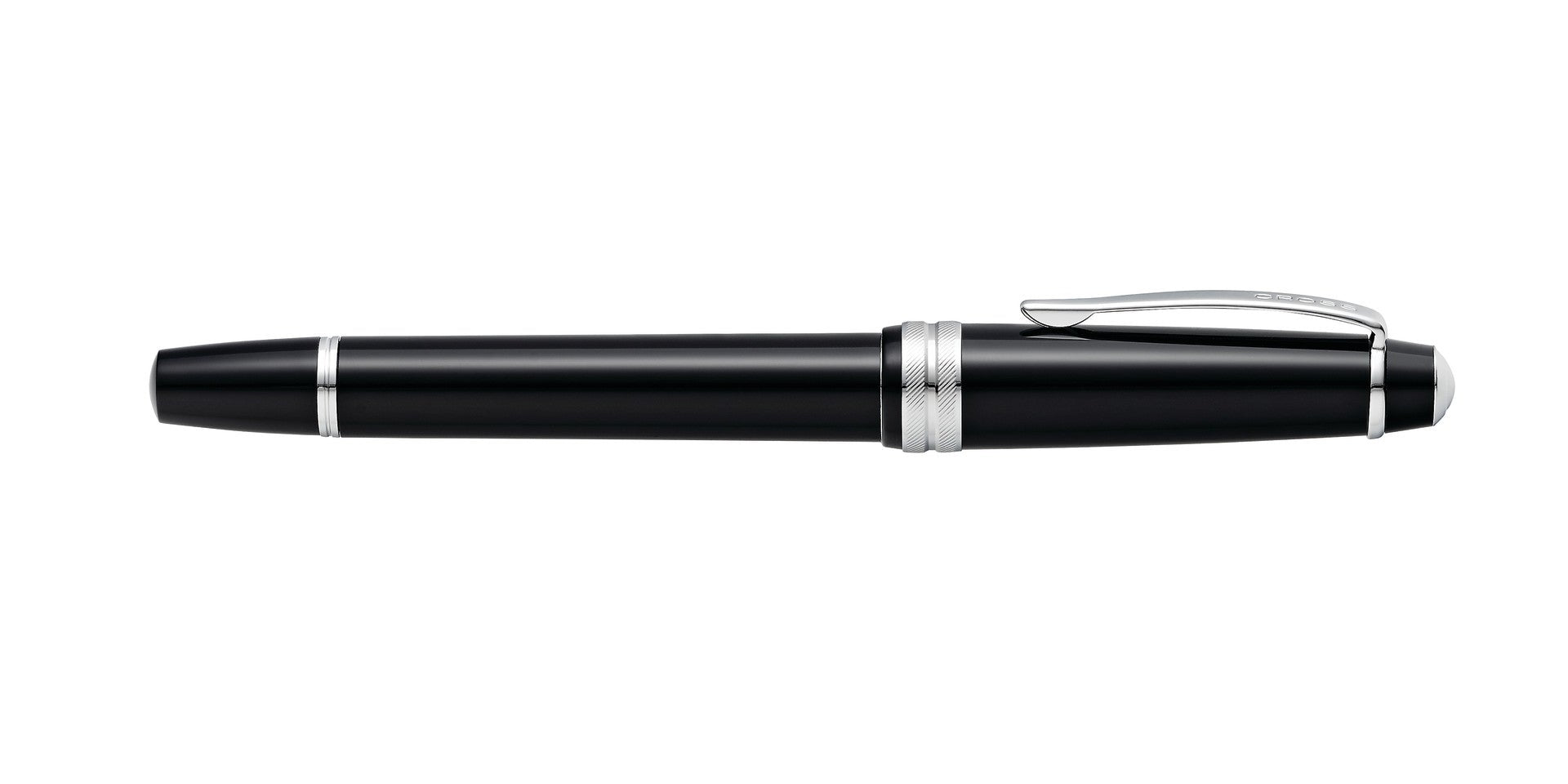 Bailey Light™ Polished Black Resin Fine Nib Fountain Pen