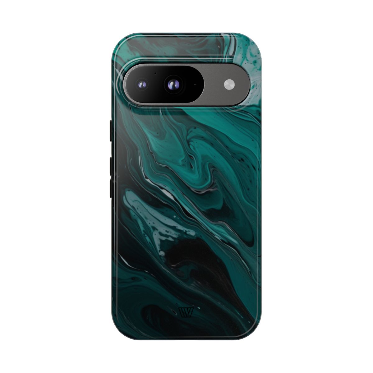 TEAL PAINT SWIRL | Tough Phone Case