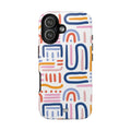 MEMPHIS BOLD LINES | Tough Phone Case