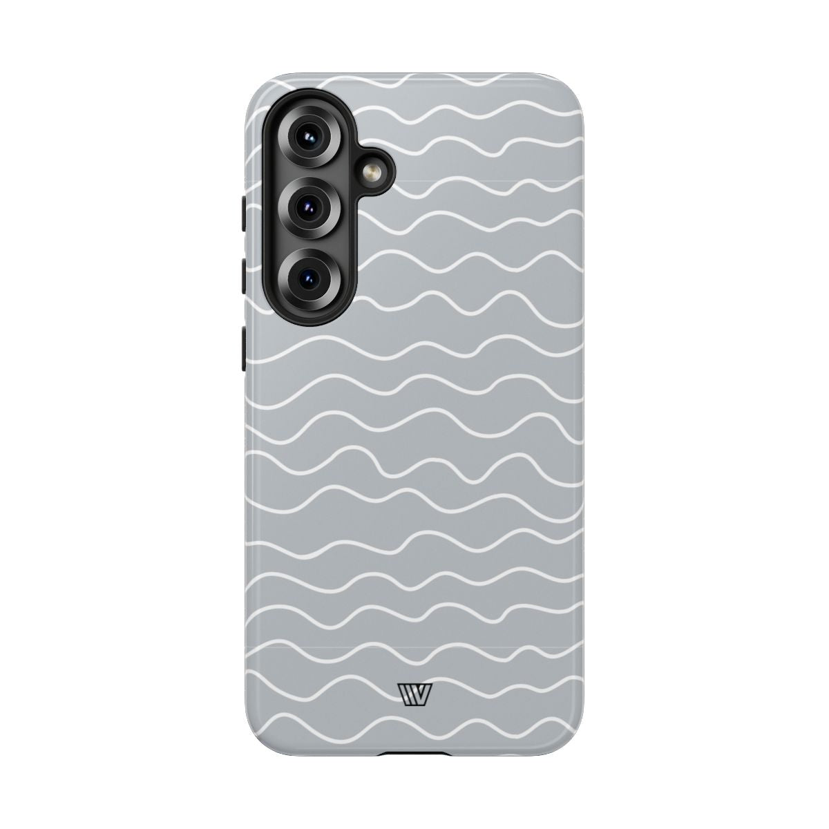 GRAY WAVES | Tough Phone Case