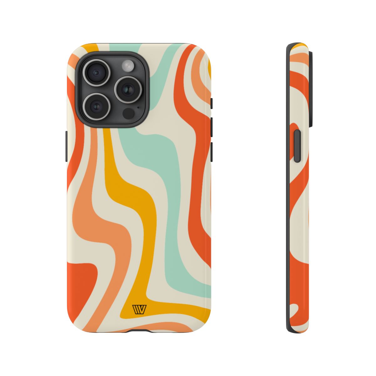 RETRO GROOVY SWIRLS | Tough Phone Case