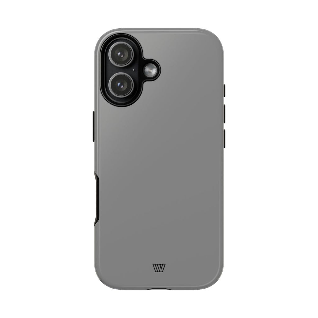 SOLID GRAY | Tough Phone Case