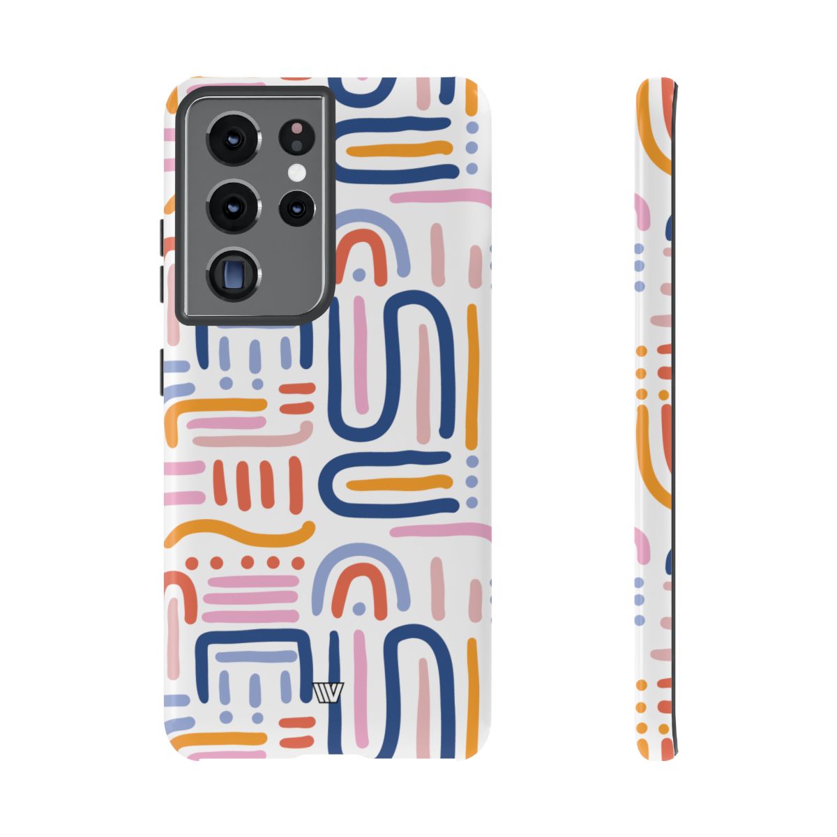 MEMPHIS BOLD LINES | Tough Phone Case