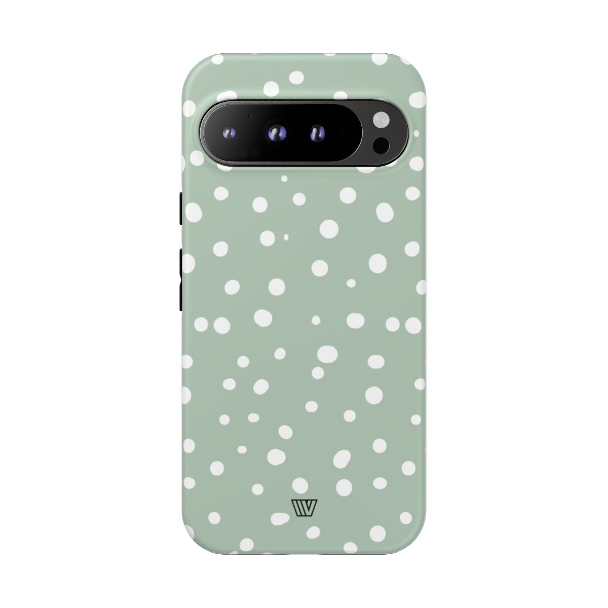 PASTEL GREEN DOTS | Tough Phone Case