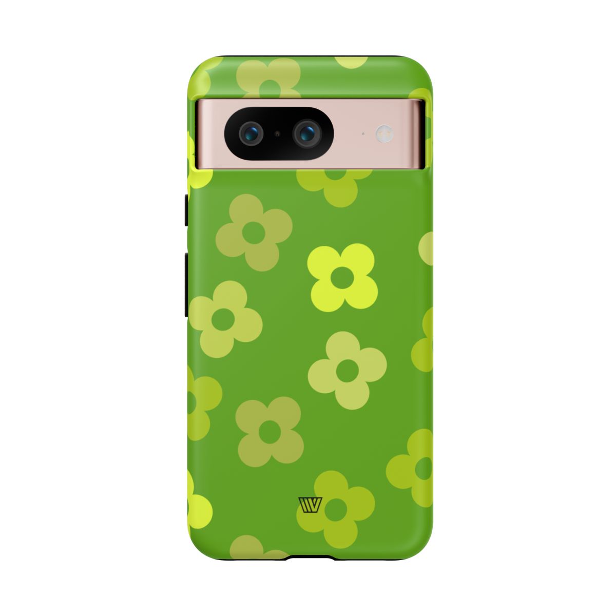 GREEN RETRO FLOWERS | Tough Phone Case