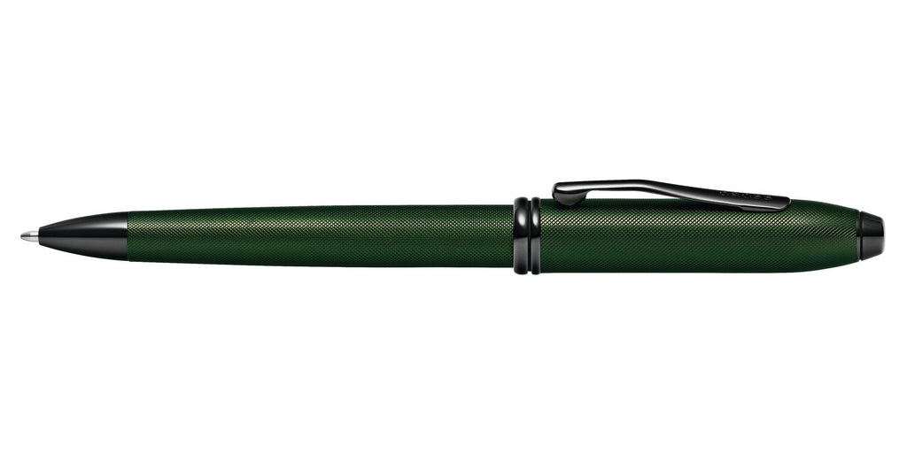 Townsend® Matte Green PVD Micro-knurl Ballpoint Pen
