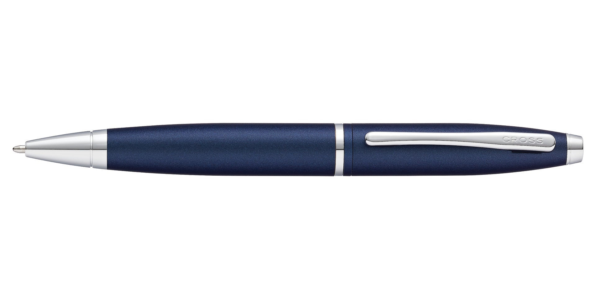 Calais™ Matte Metallic Midnight Blue Ballpoint Pen