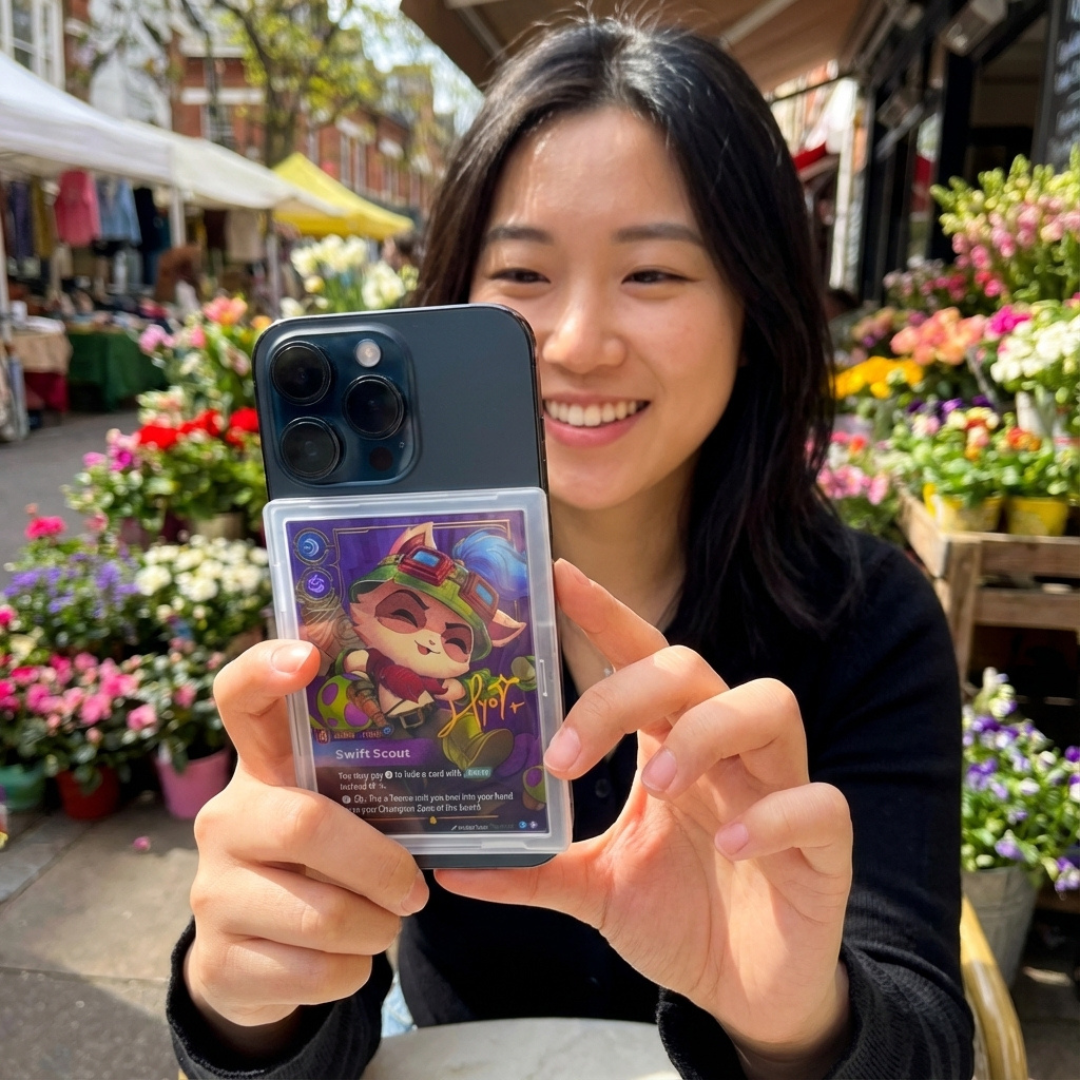 Medusa Snap, The First MagSafe Trading Card Display