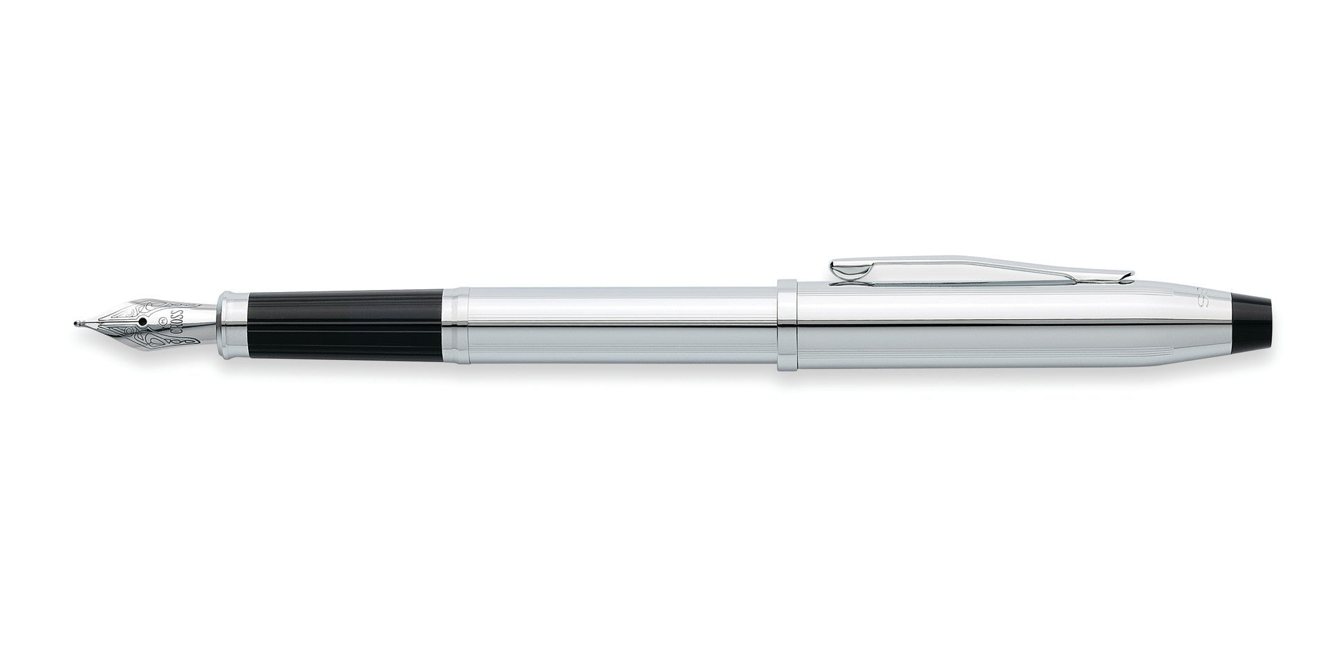 Century® II Lustrous Chrome Fine Nib Fountain Pen