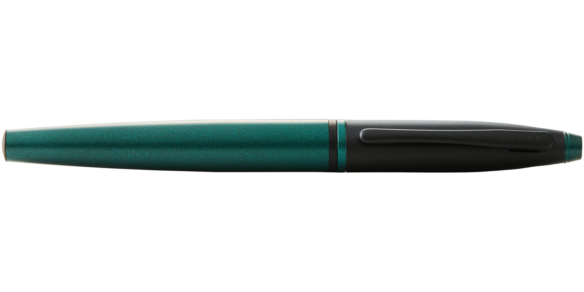 Calais™ Matte Green and Black Lacquer Rollerball Pen