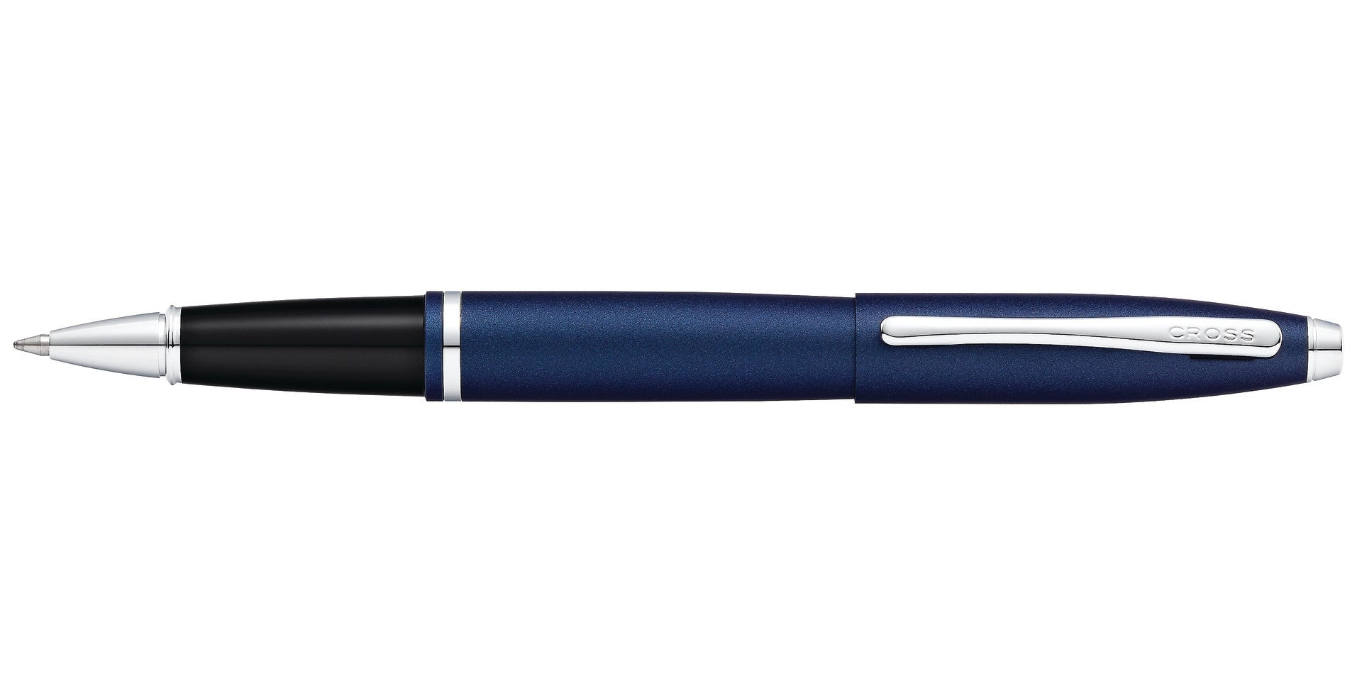 Calais™ Matte Metallic Midnight Blue Rollerball Pen