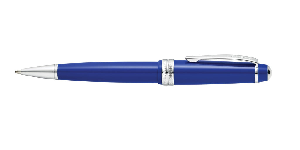 Bailey Light™ Polished Blue Resin Ballpoint Pen