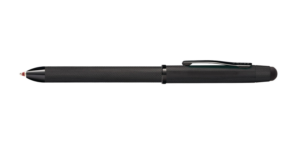 Tech3+™ Brushed Black PVD Multifunction Pen