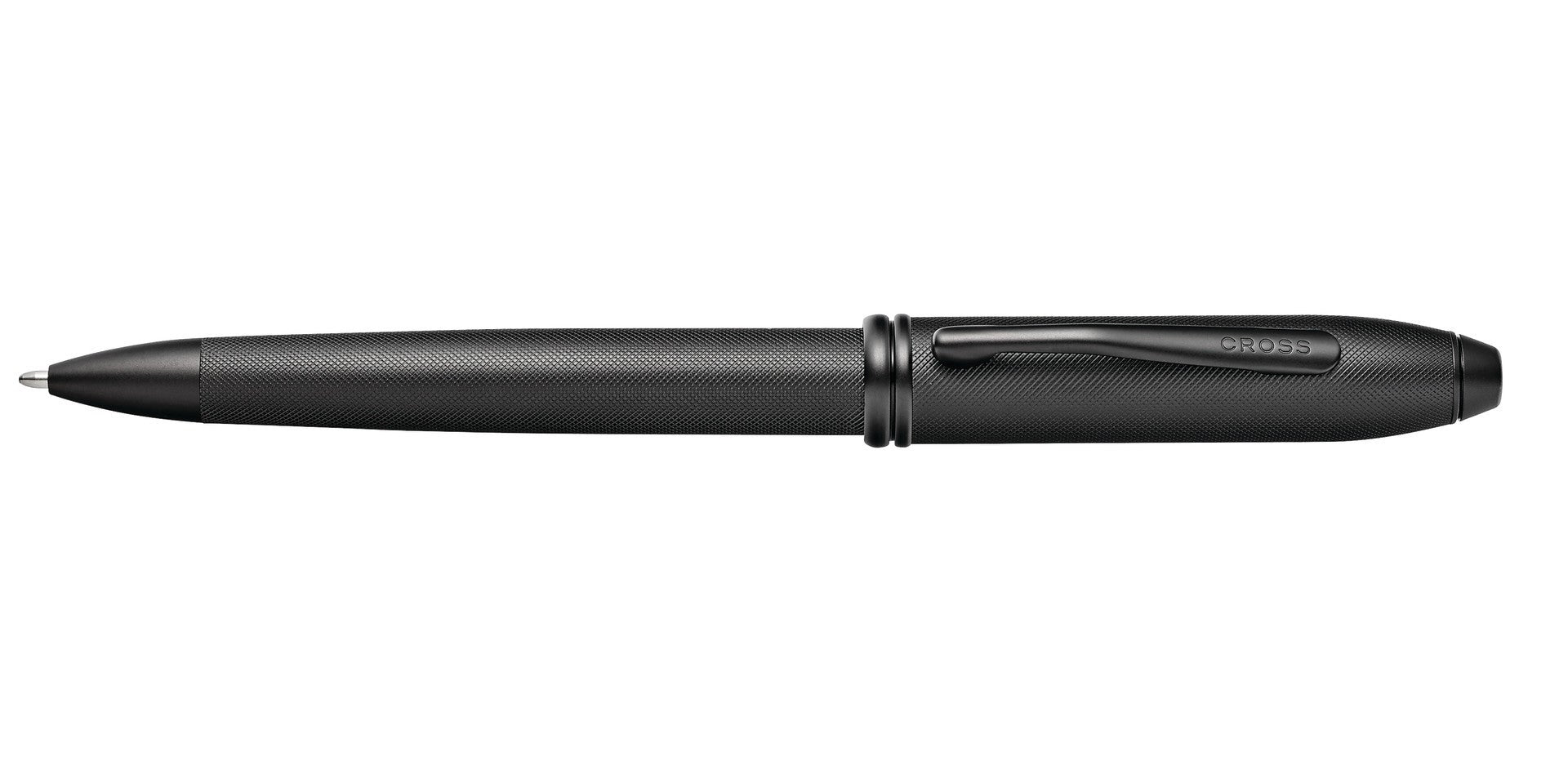 Townsend® Black PVD Micro-knurl Ballpoint Pen