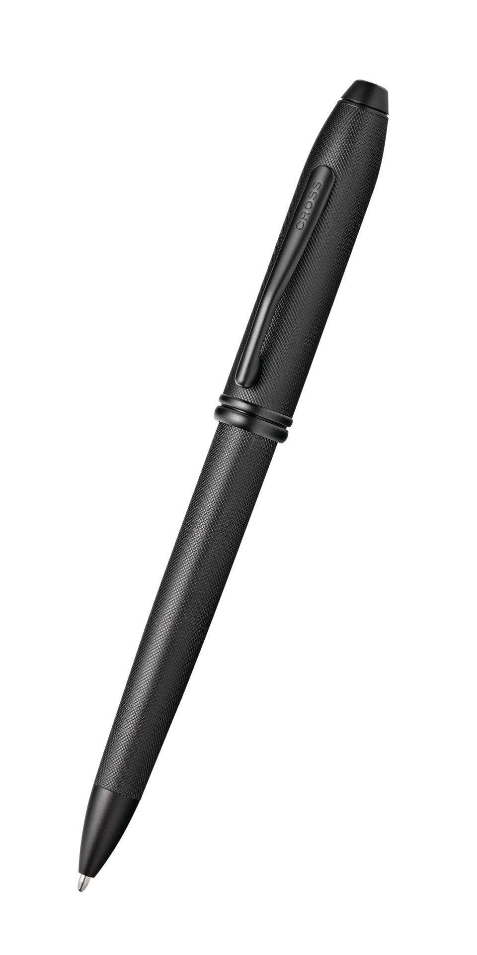 Townsend® Black PVD Micro-knurl Ballpoint Pen