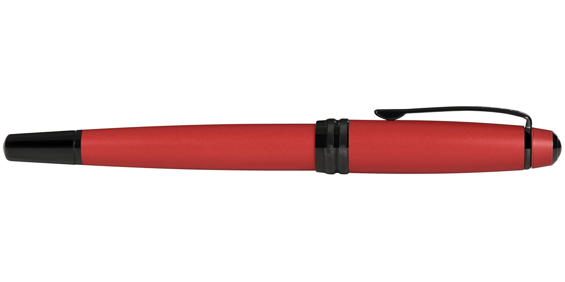 Bailey™ Matte Red Lacquer Stainless Steel Medium Nib Fountain Pen