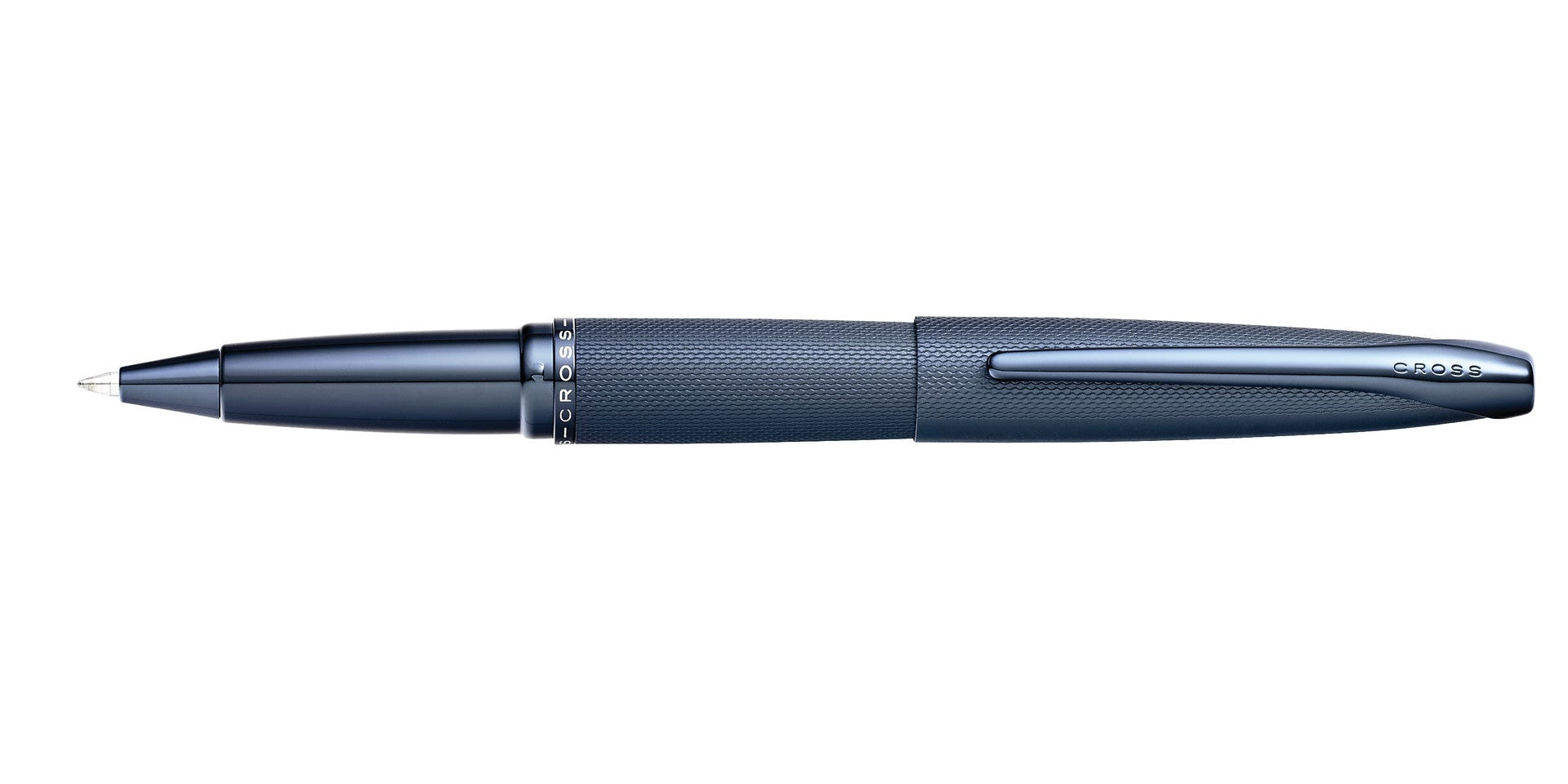 ATX® Sandblasted Dark Blue Rollerball Pen