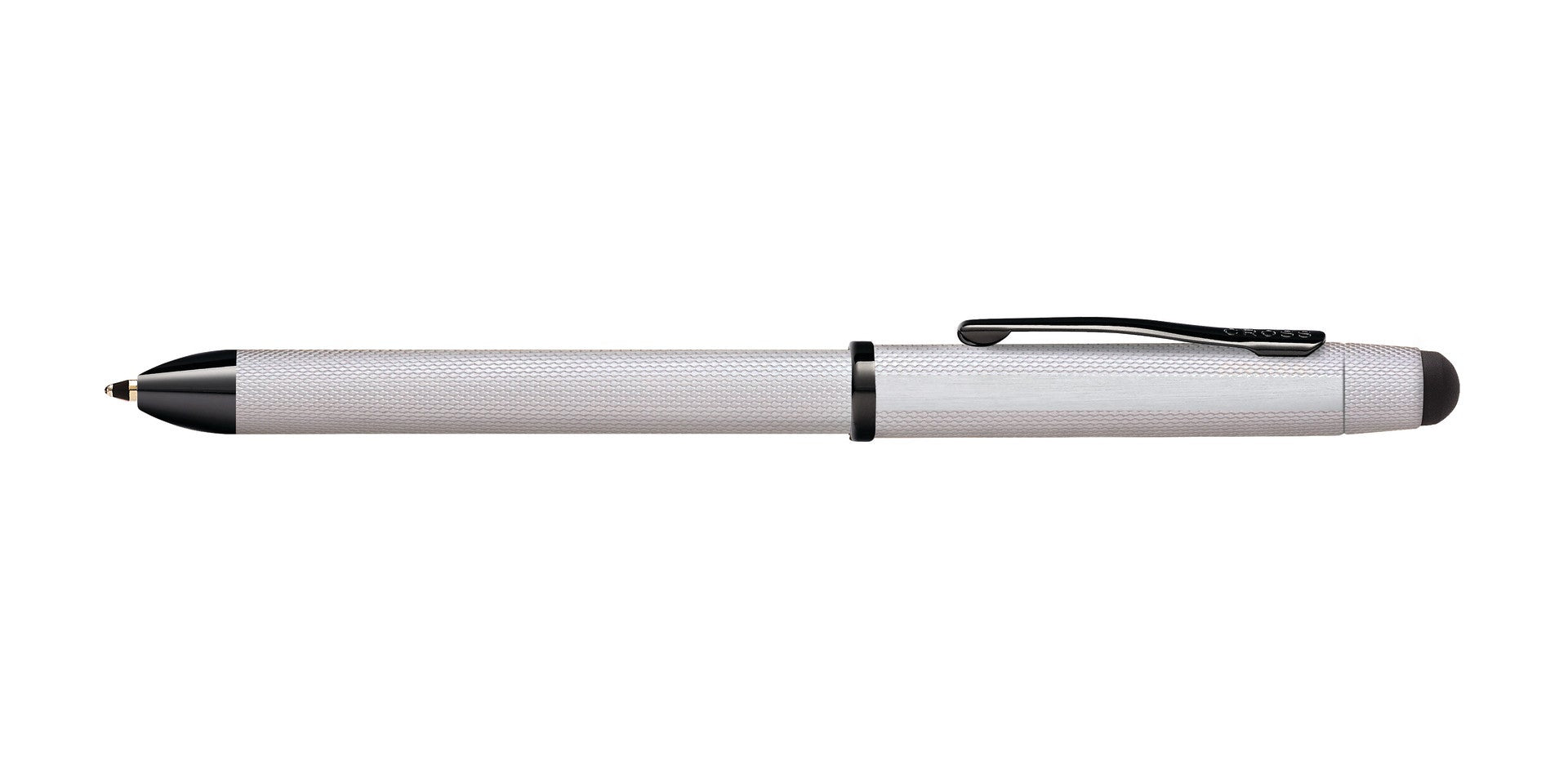 Tech3+™ Brushed Chrome PVD Multifunction Pen