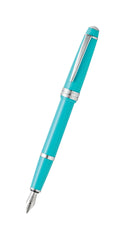 Bailey Light™ Polished Teal Resin Fine Nib Fountain Pen