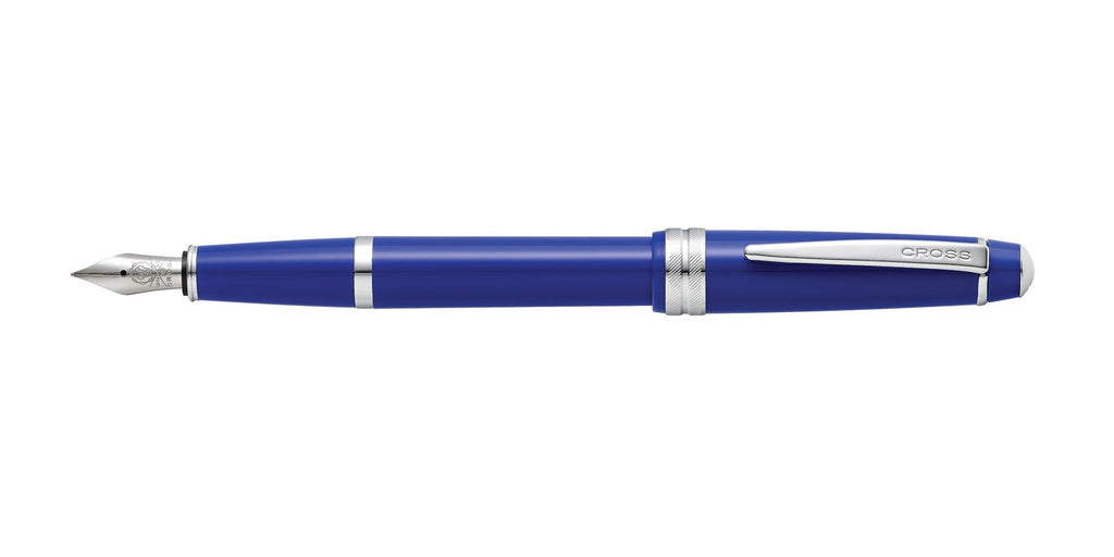 Bailey Light™ Polished Blue Resin Medium Nib Fountain Pen