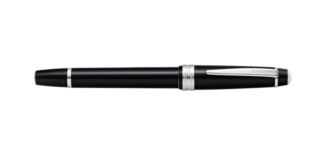 Bailey Light™ Glossy Black Resin Rollerball Pen