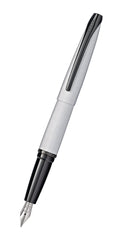 ATX® Brushed Chrome Medium Nib Fountain Pen
