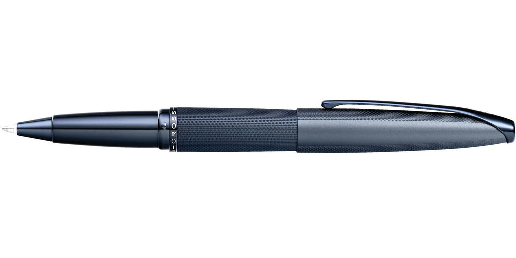 ATX® Sandblasted Dark Blue Rollerball Pen