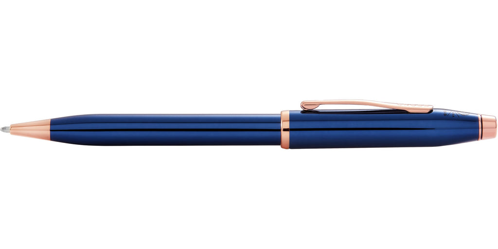 Century® II Translucent Cobalt Blue Lacquer Ballpoint Pen