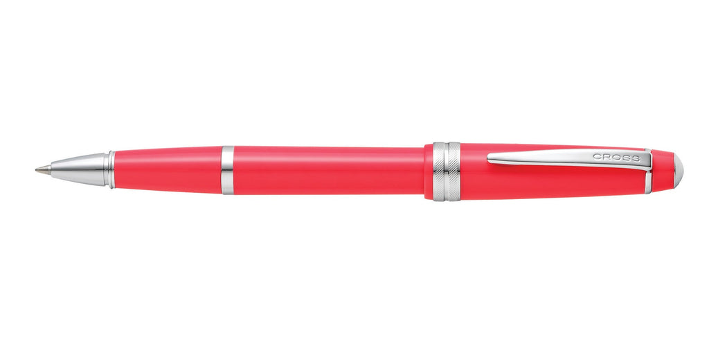 Bailey Light™ Polished Coral Resin Rollerball Pen